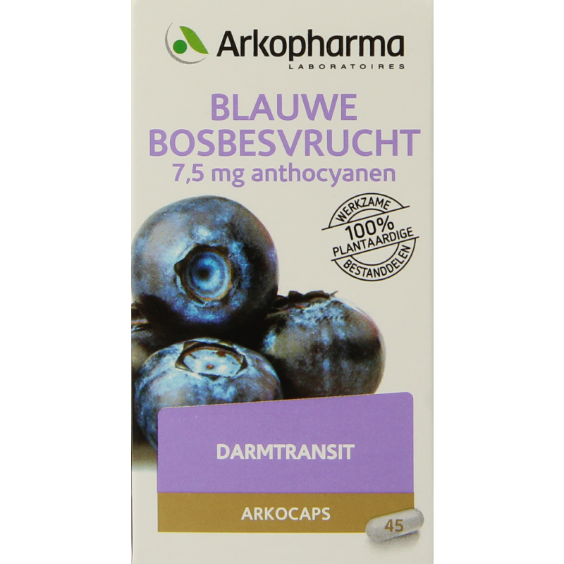 Arkocaps Blauwe bosbesvrucht bio 45 Capsules