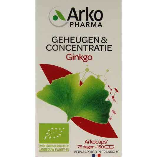 Arkocaps Ginkgo bio 150.00 Capsules