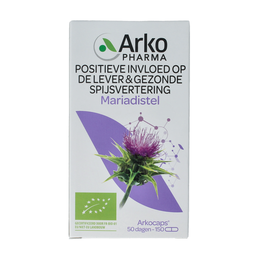 Arkocaps Mariadistel bio 150.00 Capsules