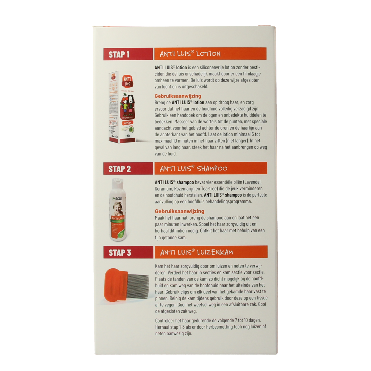 Anti Luis Lotion/shampoo/kam 1.00 Set