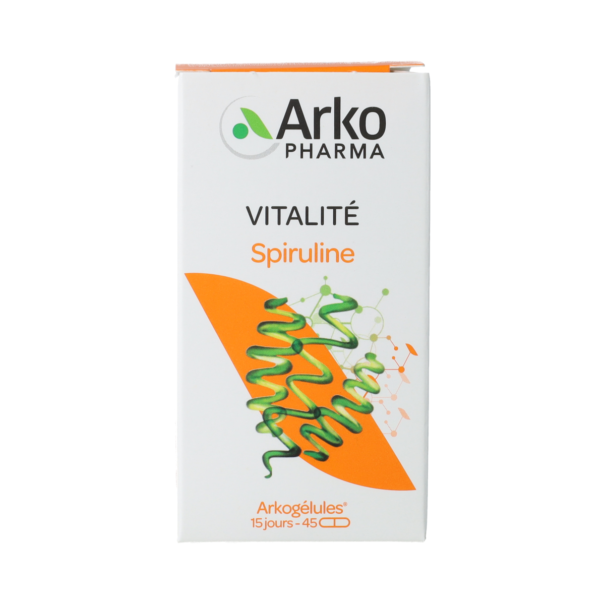 Arkocaps Spirulina  45.00 Capsules