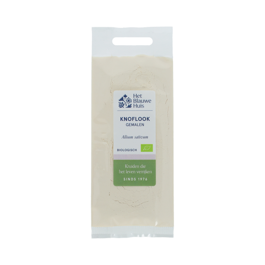 Het Blauwe Huis Knoflookpoeder bio 20.00 Gram