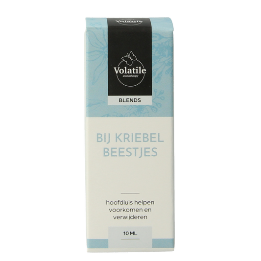 Volatile Bij kriebelbeestjes essential oil bottle, 10ml, natural aromatic oil from Volatile for pest repellent use.