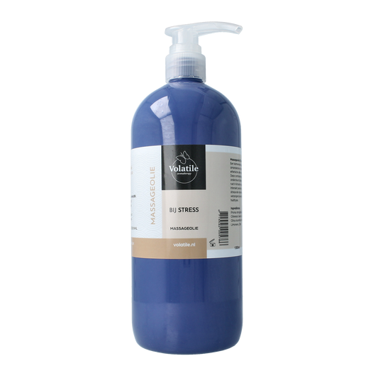 Volatile Massageolie bij stress lavendel bergamot 1.00 Liter