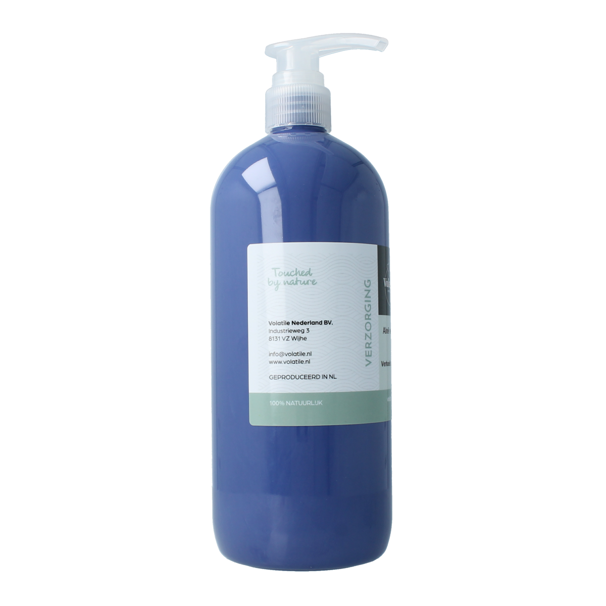 Volatile Aloe Vera Gel 1L bottle for body care, smooth and soothing aloe vera moisturizing gel.