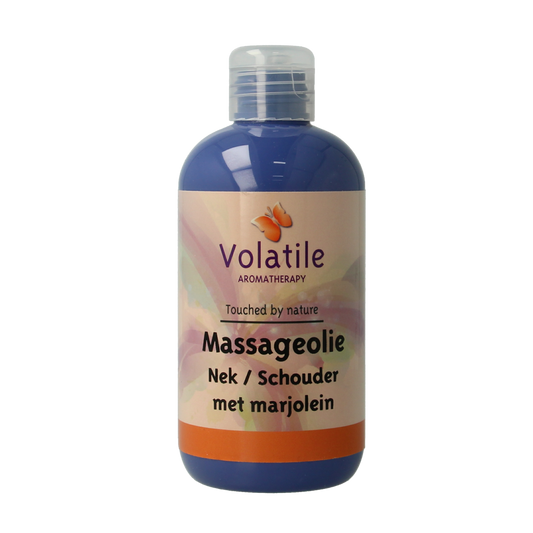 Volatile Massageolie nek en schouder marjolein 250.00 Milliliter