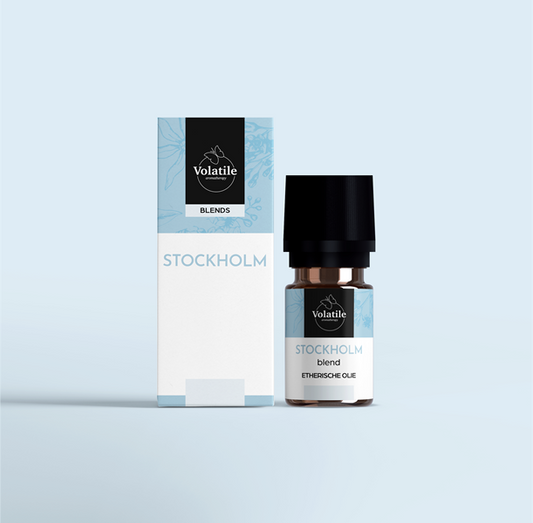 Volatile Sauna mengsel Stockholm/lavendel, 10ml, aromatic essential oil blend with lavender scent, for relaxation and aromatherapy.