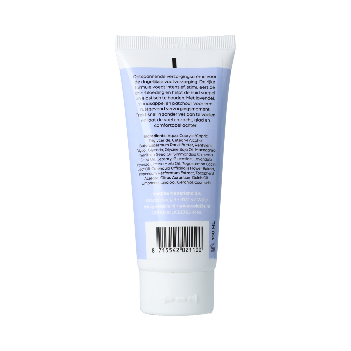 Volatile Voetencreme ontspannend 100.00 Milliliter