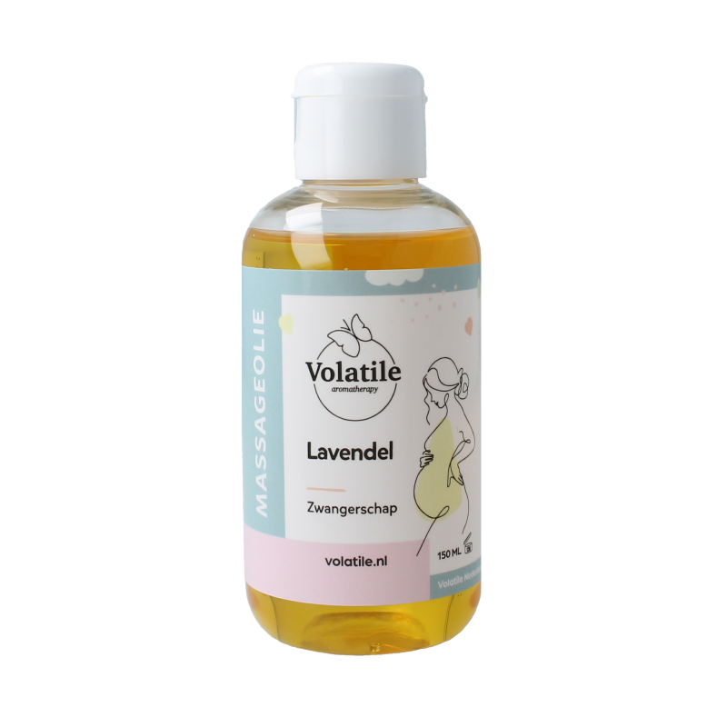 Volatile Massageolie zwangerschap lavendel 150 Milliliter