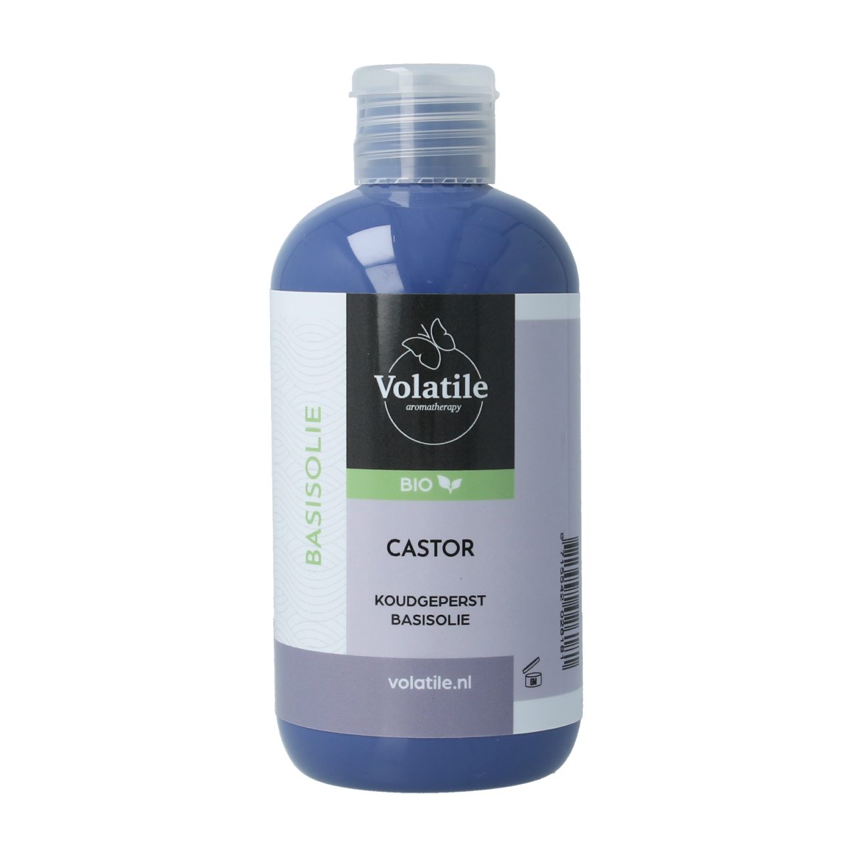 Volatile Castor olie koudgeperst bio 250.00 Milliliter