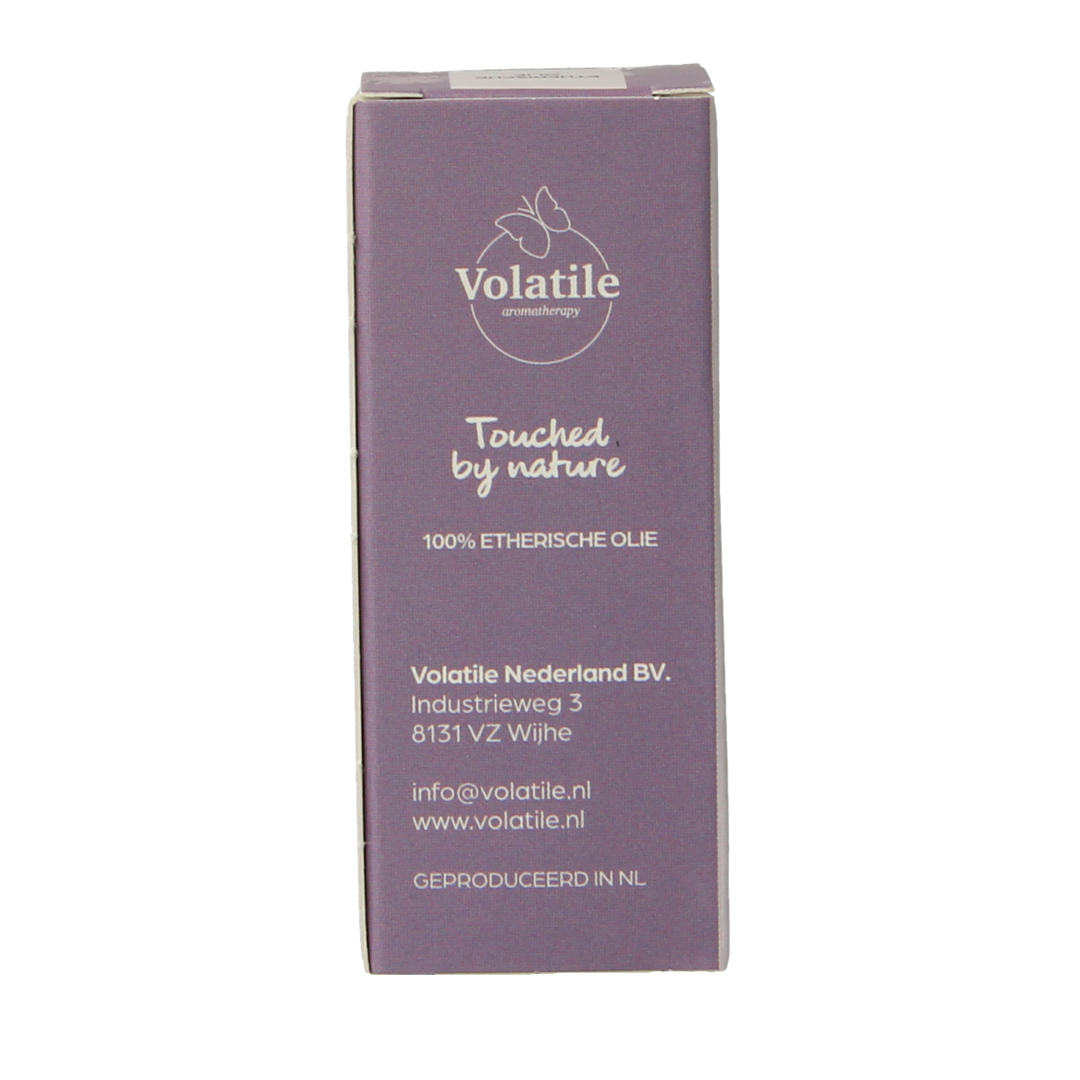 Volatile Ravintsara bio essential oil in a 10ml bottle, featuring a clear glass container with a white cap.