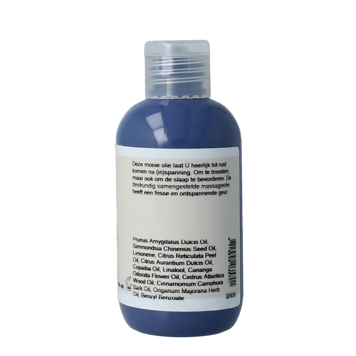 Volatile sterrenstof massageolie in 100ml bottle, showcasing a calming body care product with starry-themed design.