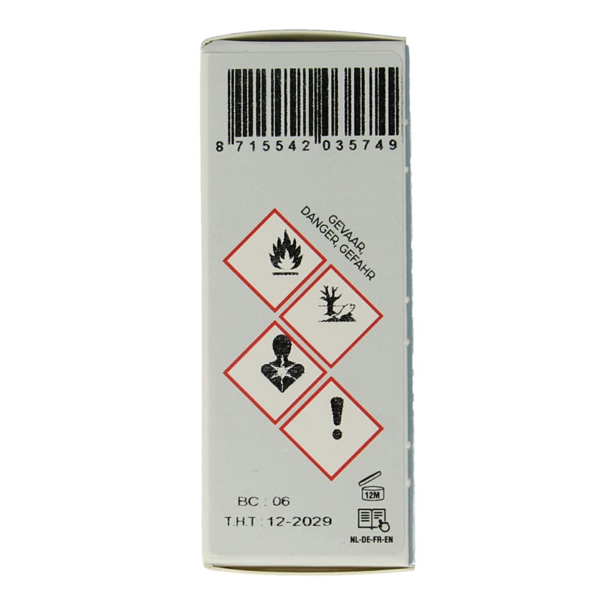 Volatile Mental euphoria essential oil bottle, 10ml, showcasing the etherische oliën brand with the product label visible.