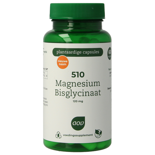 AOV 510 Magnesium bisglycinaat 60.00 Vegetarische capsules