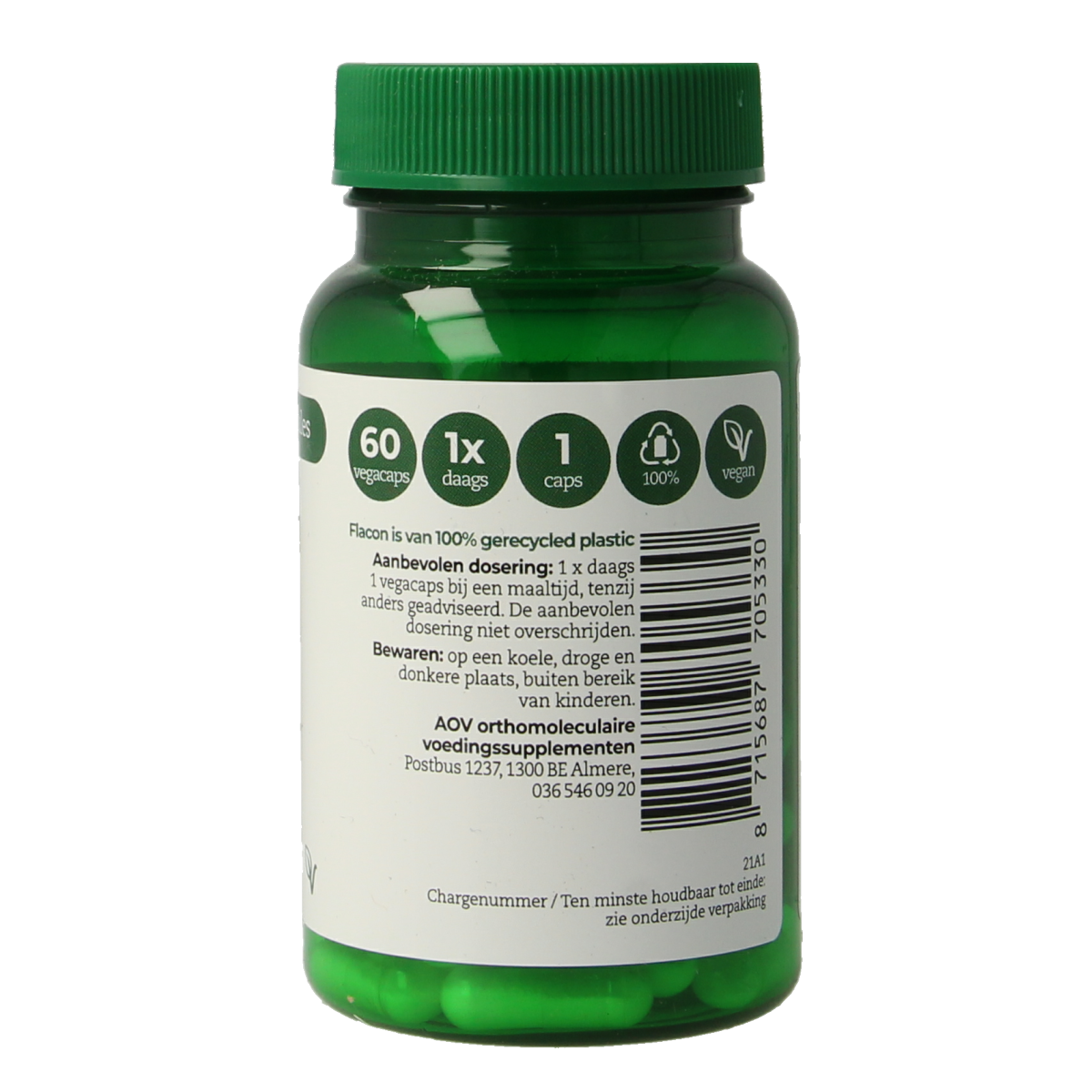 AOV 533 Zink mix 60.00 Vegetarische capsules