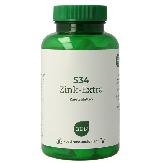 AOV 534 Zink extra 90.00 Zuigtabletten
