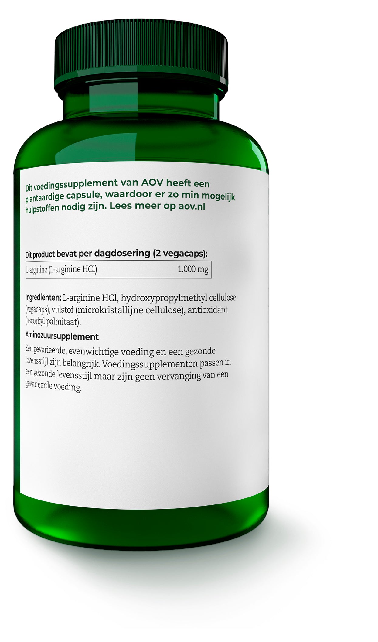 AOV 603 L-arginine 90 Vegetarische capsules