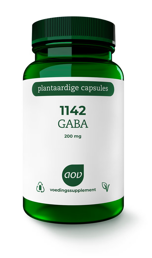 AOV 1142 Gaba 200mg 60.00 Vegetarische capsules