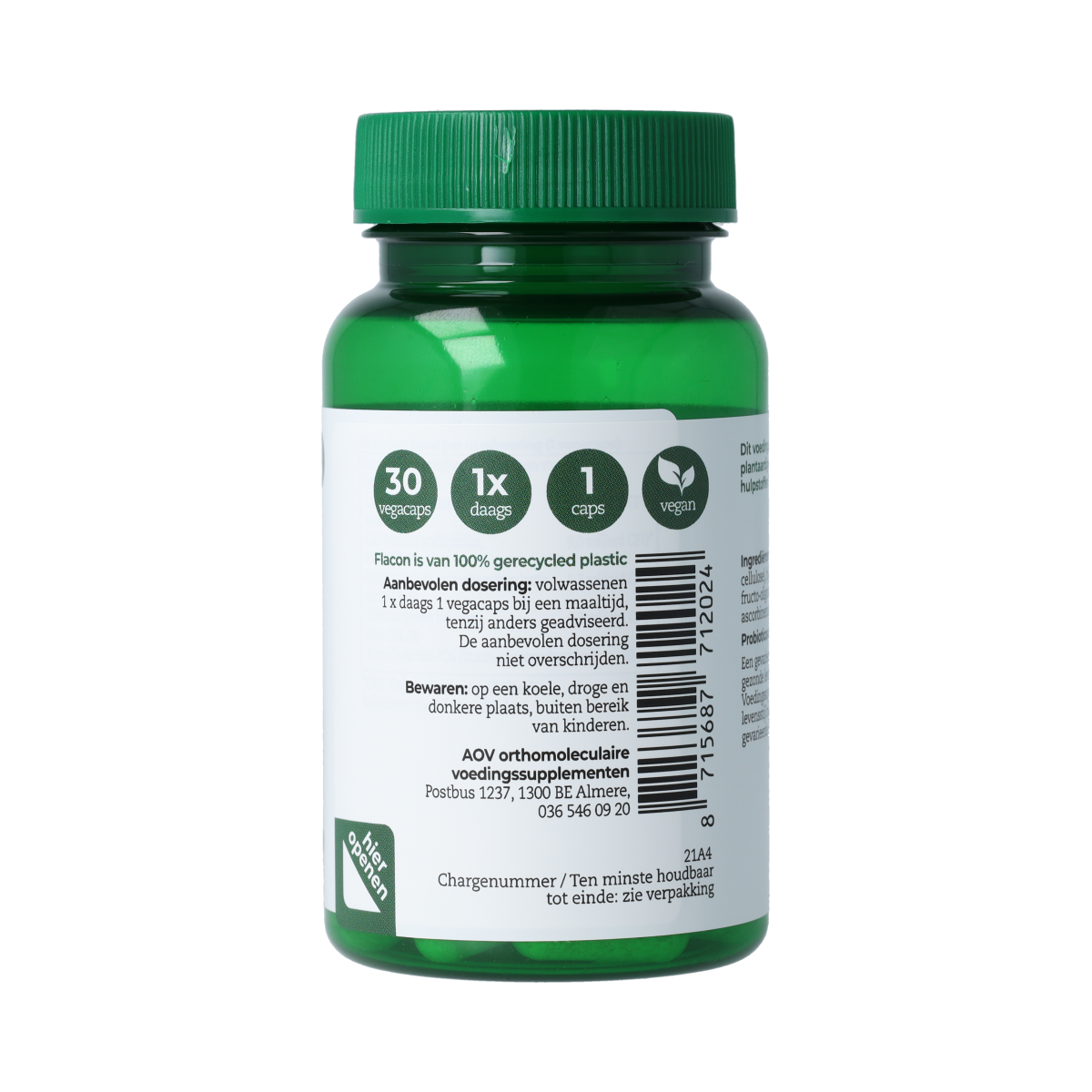AOV 1202 Biotica 24 miljard 30.00 Vegetarische capsules