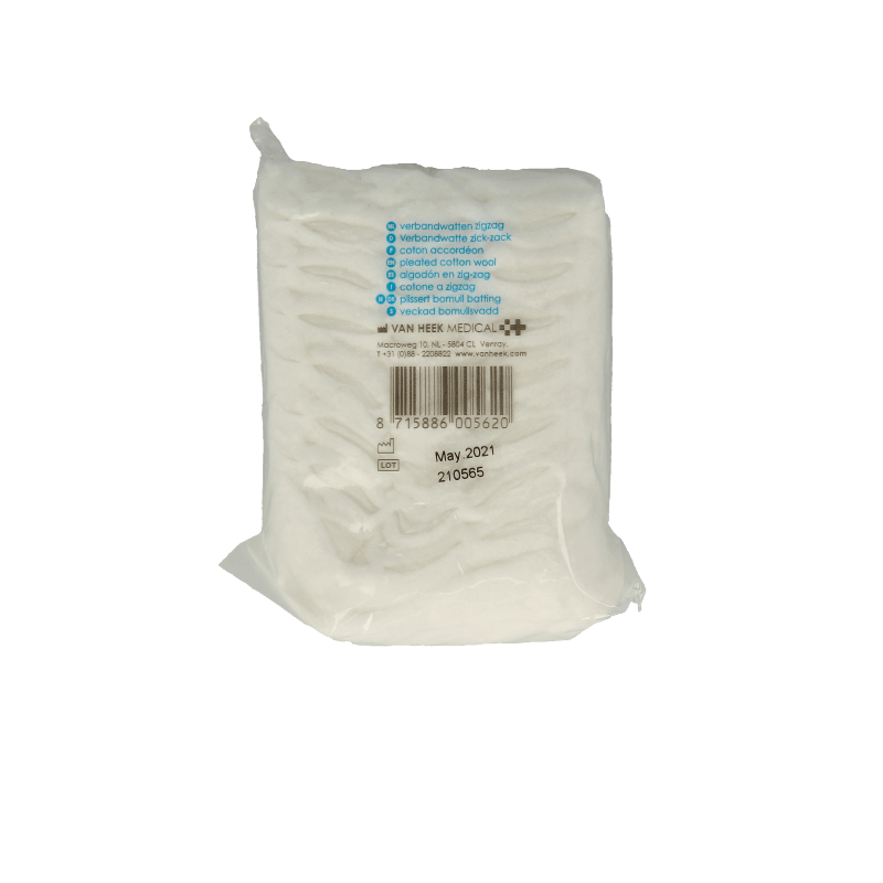 Heka Verbandwatten zigzag 25 Gram