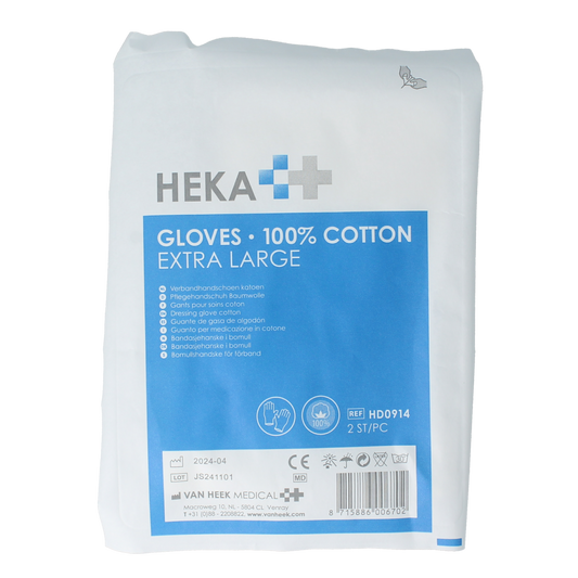 Heka Verbandhandschoenen maat XL 2.00 Stuks
