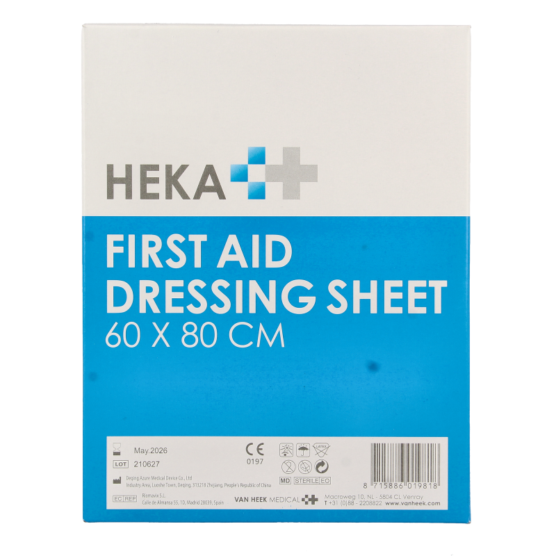 Heka Verbanddoek 60 x 80cm 10 Stuks