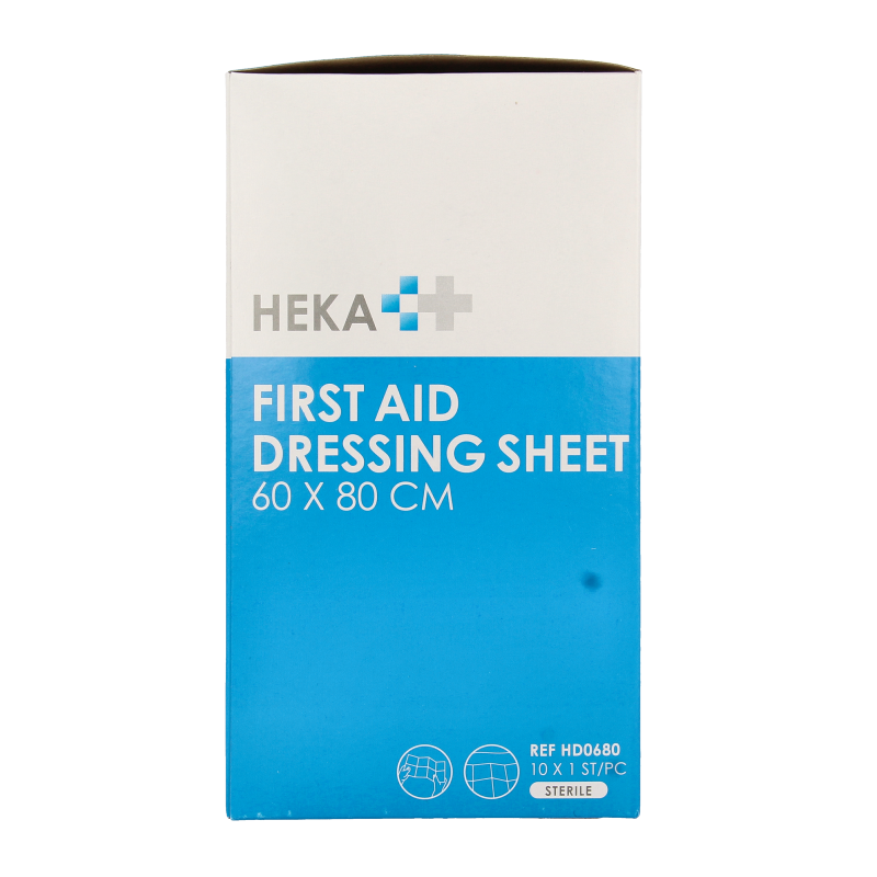 Heka Verbanddoek 60 x 80cm 10 Stuks