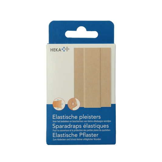 Heka Elastische pleister 10 x 6cm 10.00 Stuks