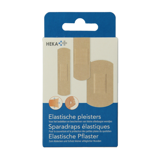 Heka Elastische pleister mix 20.00 Stuks