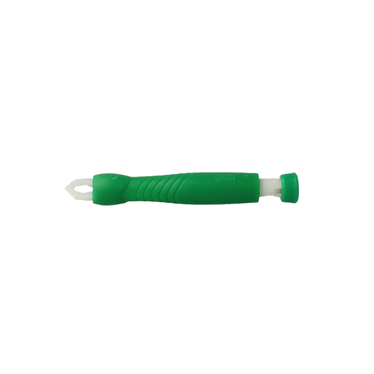 Heka Tekenpen, a precision tick removal tweezer from Heka, with stainless steel tips for effective tick extraction.
