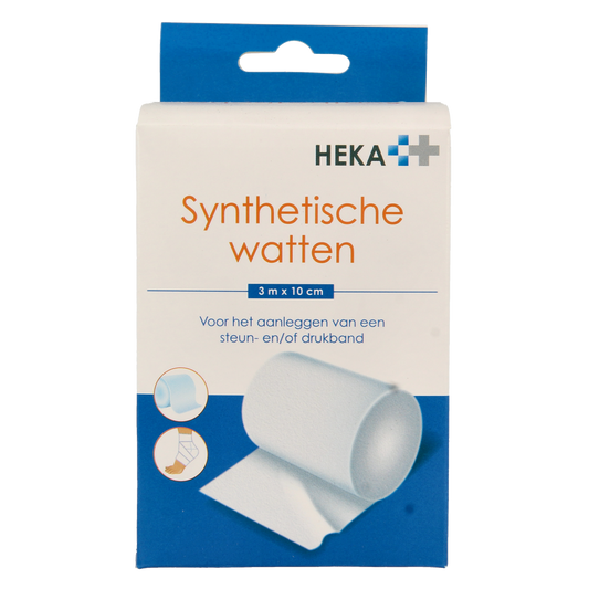 Heka Synthetische watten 3m x 10cm 1.00 Stuks