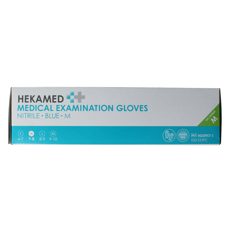 Heka Hekamed handschoenen soft nitrile M 100 Stuks