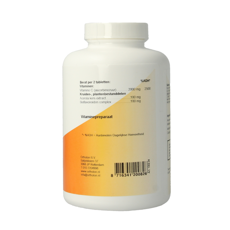Ortholon Vitamine C 1000mg 180 Tabletten