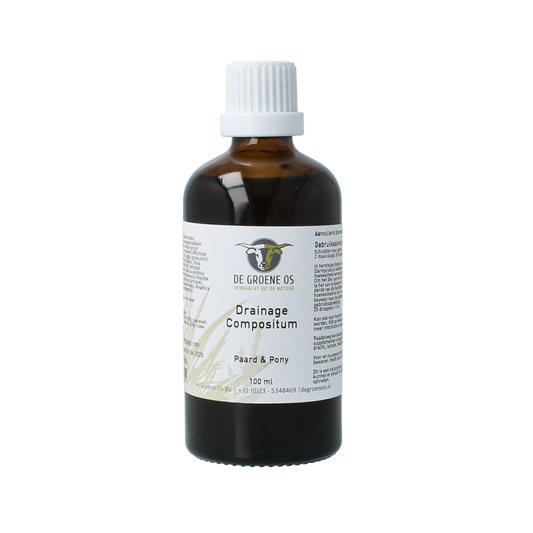 Groene Os Drainage compositum paard/pony 100.00 Milliliter