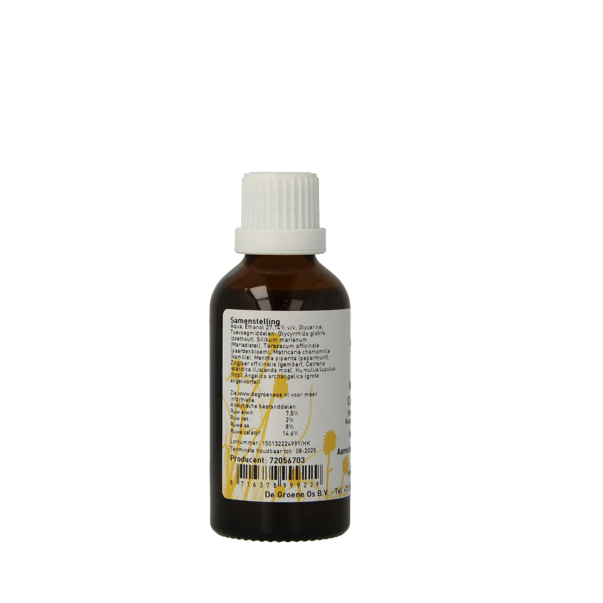 Groene Os Menta complex hond/kat 50.00 Milliliter