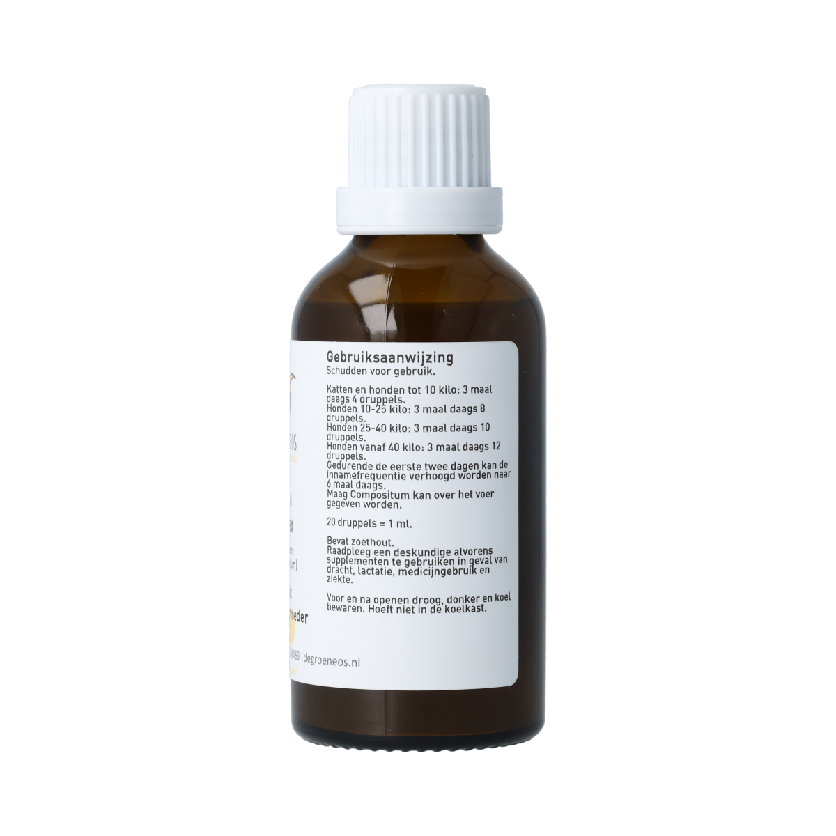 Groene Os Menta complex hond/kat 50.00 Milliliter