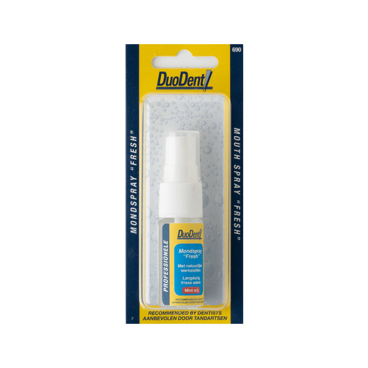 Duodent Mondspray fresh mintvrij 11.00 Milliliter