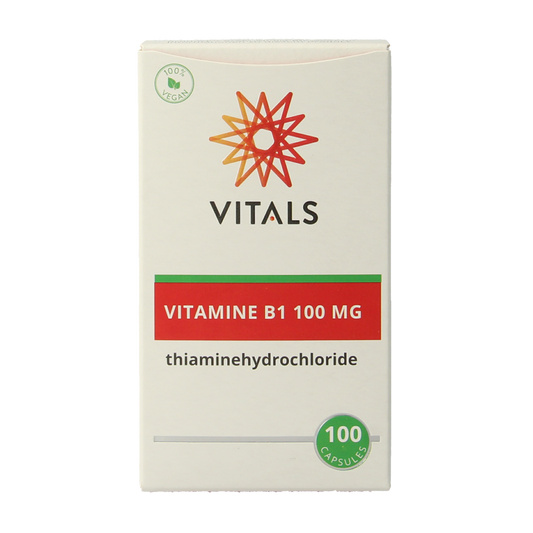 Vitals Vitamine B1 thiamine 100mg 100.00 Capsules
