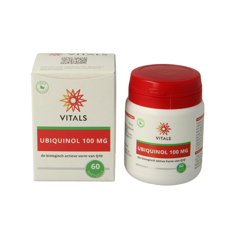 Vitals Ubiquinol 100 mg 60 Softgels