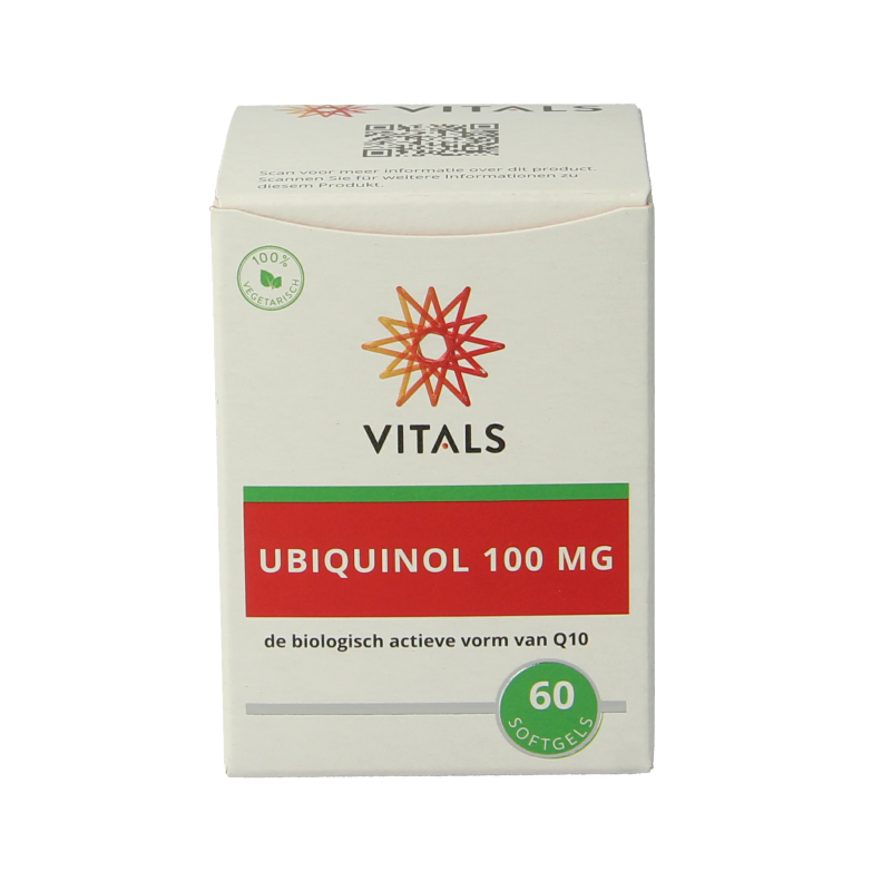 Vitals Ubiquinol 100 mg 60 Softgels