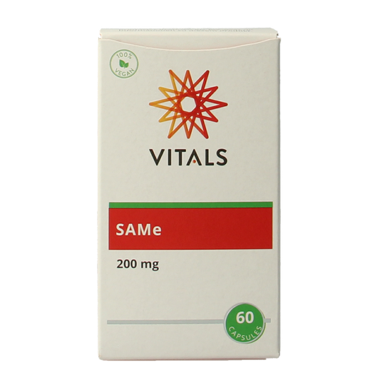 Vitals SAMe 200mg 60.00 Vegetarische capsules