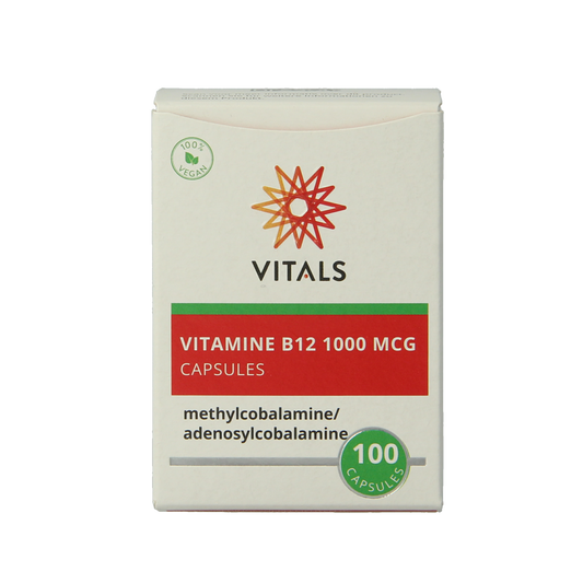 Vitals Vitamine B12 1000 mcg 100.00 Capsules