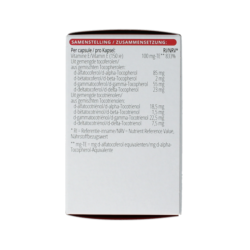 Vitals Vitamine E-8 60 Capsules