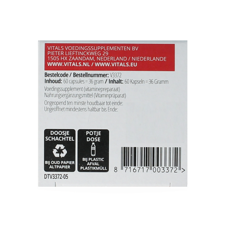 Vitals Vitamine E-8 60 Capsules