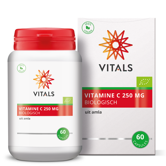 Vitals Vitamine C 250mg bio 60.00 Capsules