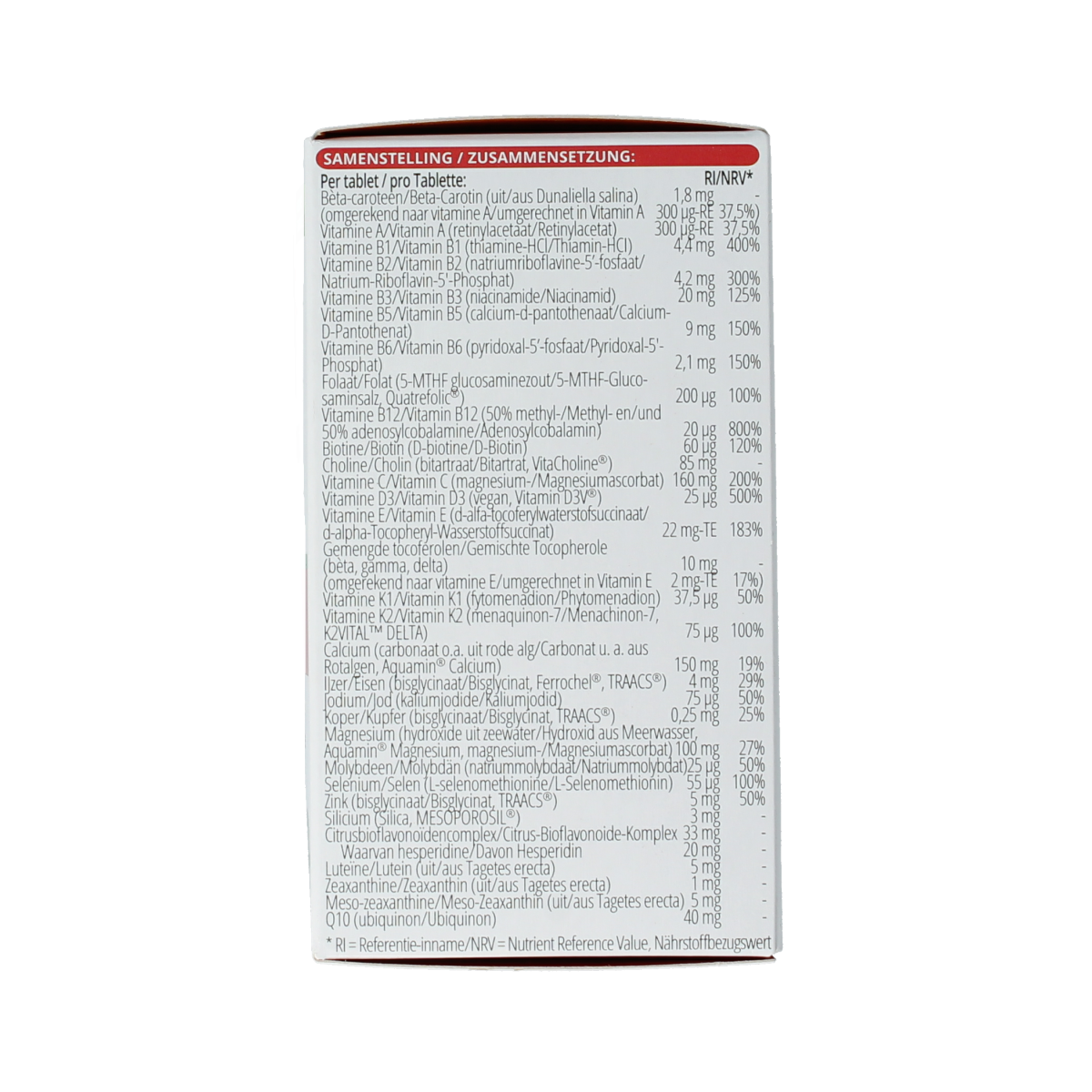 Vitals Elke dag 30.00 Tabletten