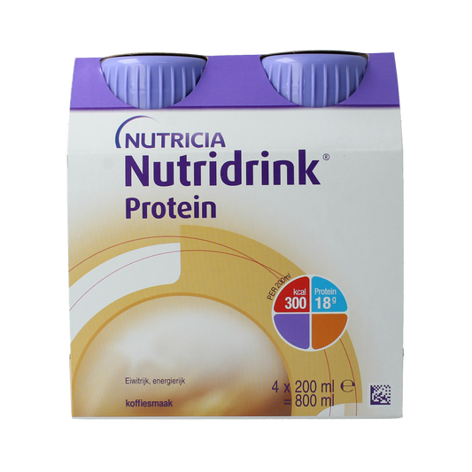 Nutridrink Protein koffie/mokka 200ml 4.00 Stuks