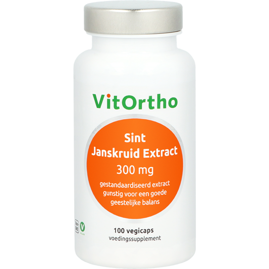 VitOrtho Sint Janskruid extract 300 mg 100.00 Vegetarische capsules
