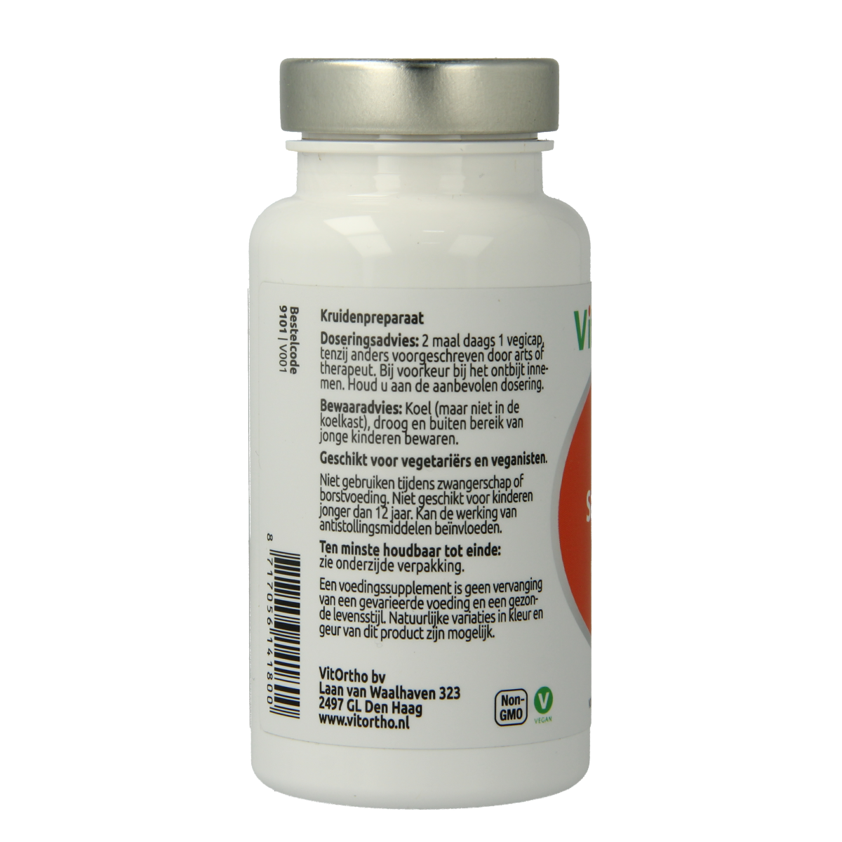 VitOrtho Saffraan focus 60.00 Vegetarische capsules