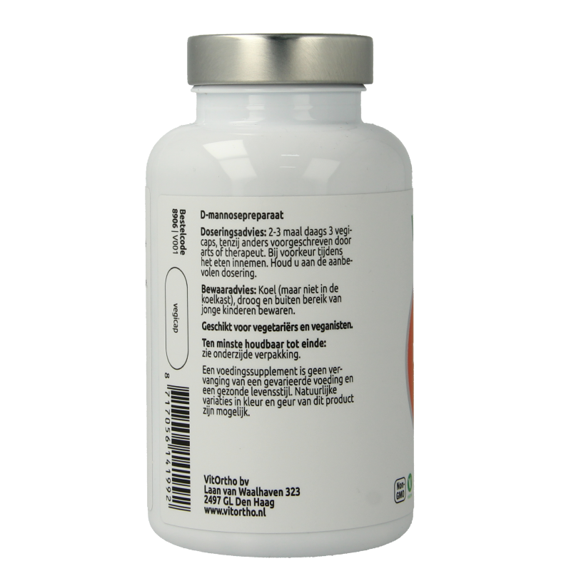 VitOrtho D-Mannose 500mg 120 Vegetarische capsules